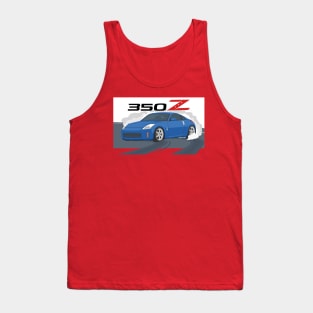 car 350z drift blue Tank Top